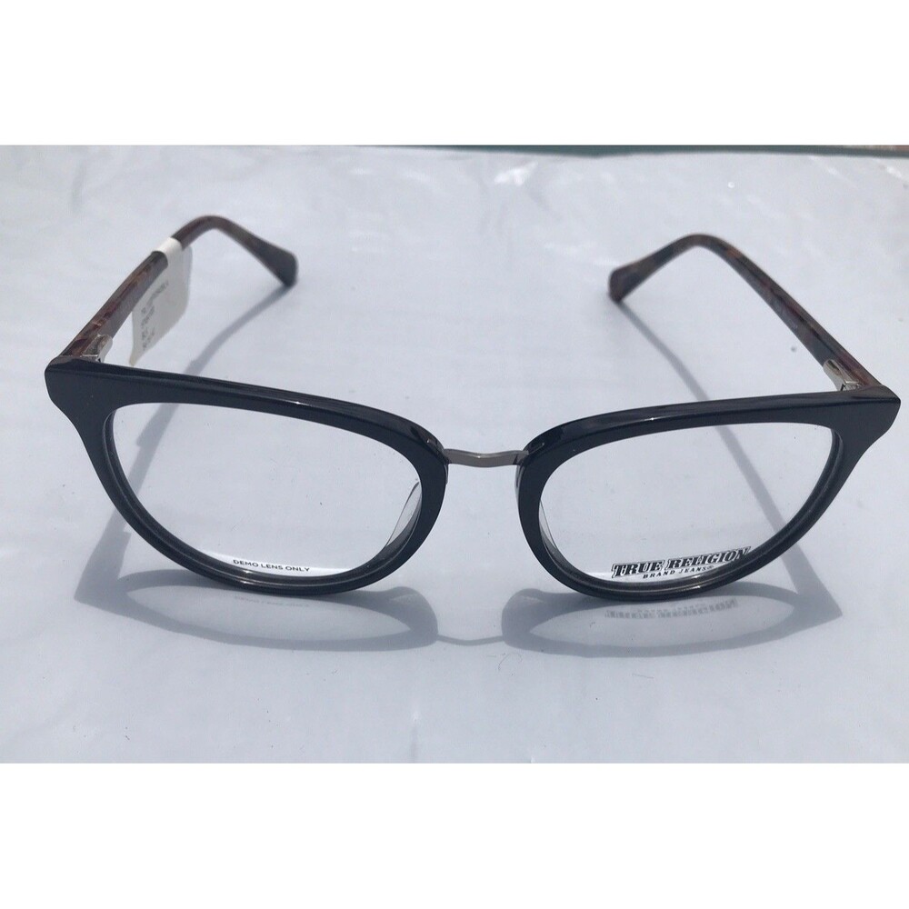 True Religion TRUT023 FW 540 Black Eyeglasses Frames 54-18-140 #462